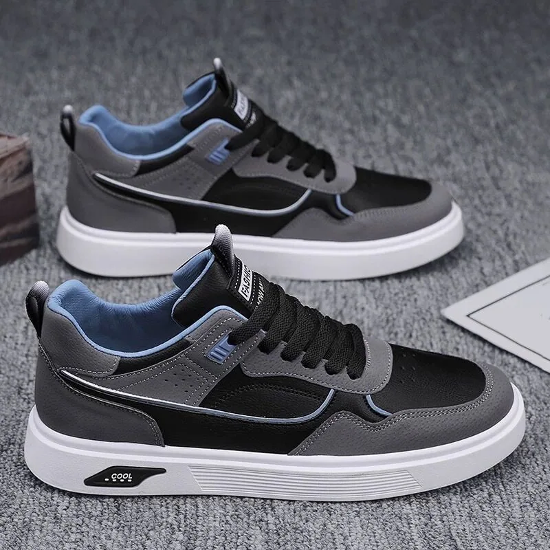 Spring men's shoes, new breathable canvas shoes, men's Korean version of the trend, versatile little white, men's athleisure boa - Other Shoes