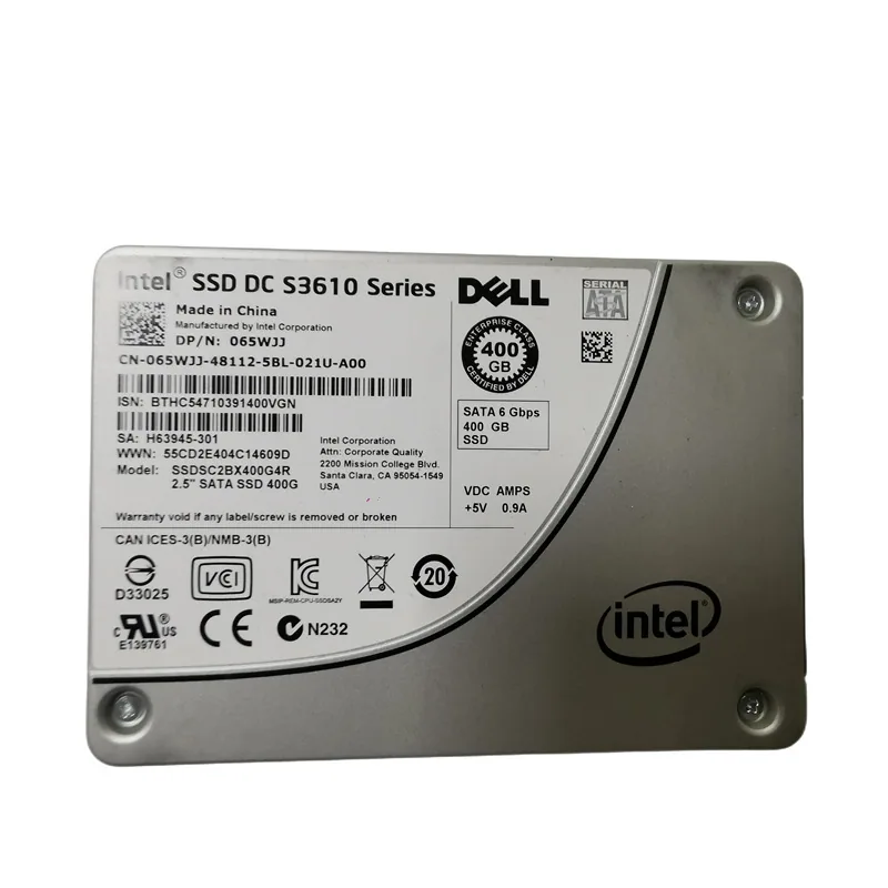 For Intel S3610/ 400G Enterprise SSD Notebook 2.5 inch SSD MLC
