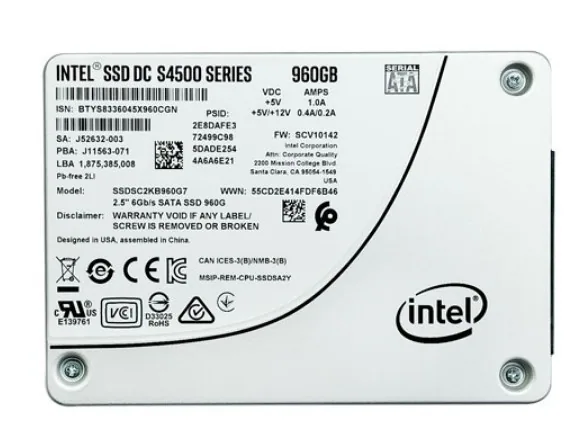 For Intel S3610/ 400G Enterprise SSD Notebook 2.5 inch SSD MLC 8