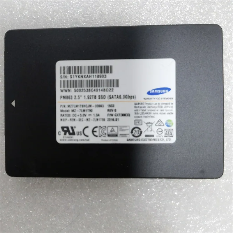 Compatible with Samsung PM883 480G 960G 1.92T SATA3 HDD SSD Enterprise SSD - Hard Drives 9