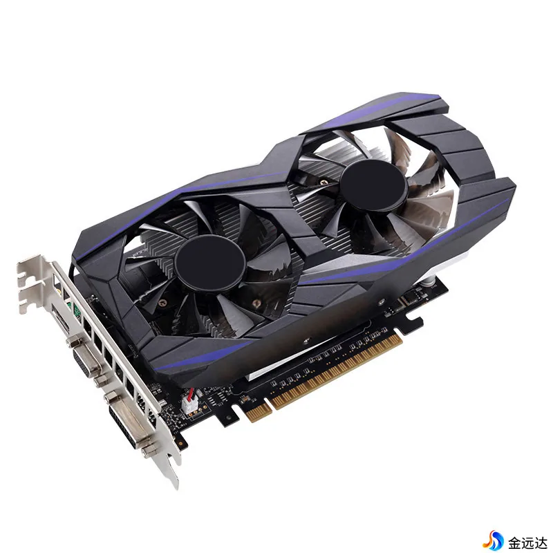 نسخه خارج از کشور GTX1050Ti 4G کامپیوتر رومیزی مستقل کارت گرافیک بازی HD GDDR5 فروشنده داغ تجارت خارجی