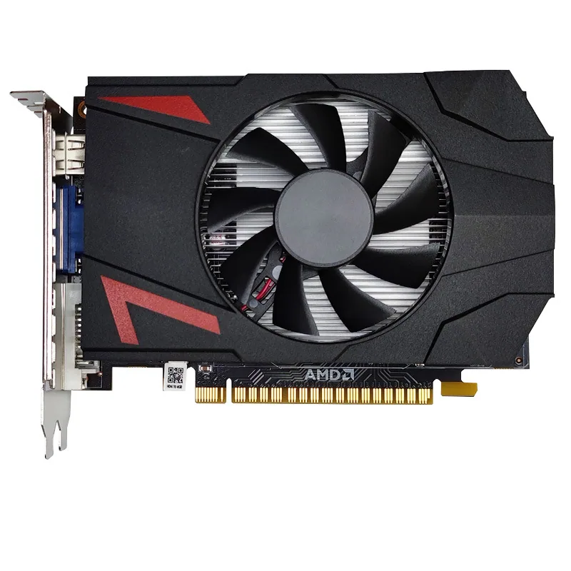 AMD گرافکس cardATI HD6770 4GB مجرد گرافکس کارڈ ڈیسک ٹاپ کمپیوٹر گیم مینوفیکچرر کھیل کے تھوک بیرون ملک ورژن 6
