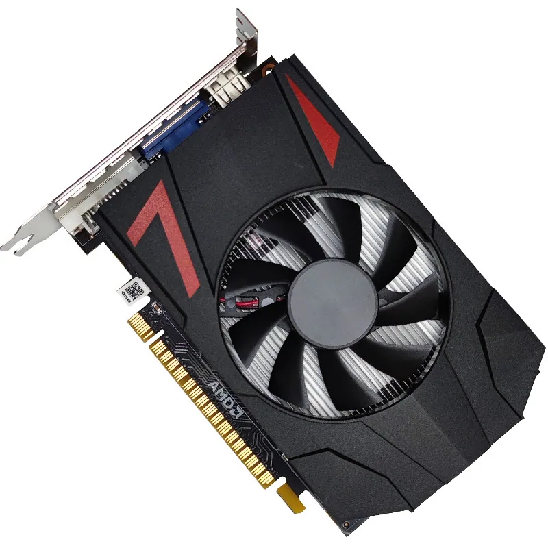 AMD گرافکس cardATI HD6770 4GB مجرد گرافکس کارڈ ڈیسک ٹاپ کمپیوٹر گیم مینوفیکچرر کھیل کے تھوک بیرون ملک ورژن 3
