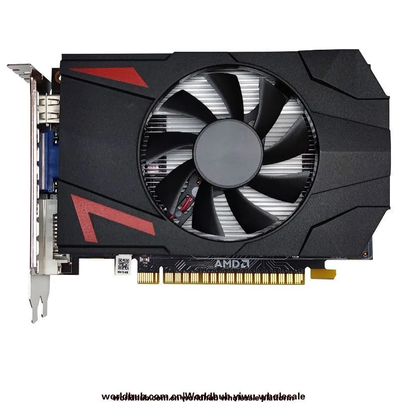 AMD graphics cardATI HD6770 کارت گرافیک گسسته 4 گیگابایتی بازی کامپیوتر رومیزی سازنده نسخه عمده فروشی خارج از کشور بازی