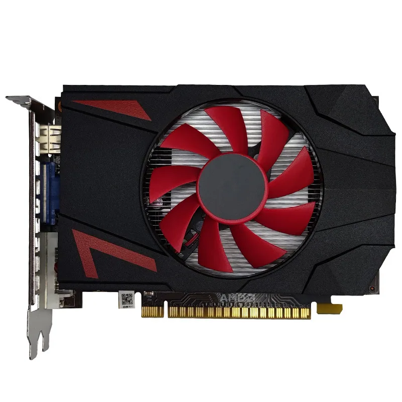 Shenzhen manufacturer wholesale graphics card HD7670 DDR5 1G independent 4G video memory free upgrade 1G HD PCI-E 5