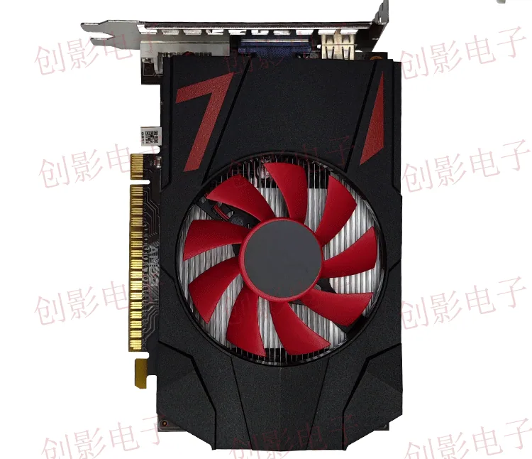 Shenzhen manufacturer wholesale graphics card HD7670 DDR5 1G independent 4G video memory free upgrade 1G HD PCI-E 15