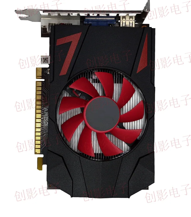 Shenzhen manufacturer wholesale graphics card HD7670 DDR5 1G independent 4G video memory free upgrade 1G HD PCI-E 11