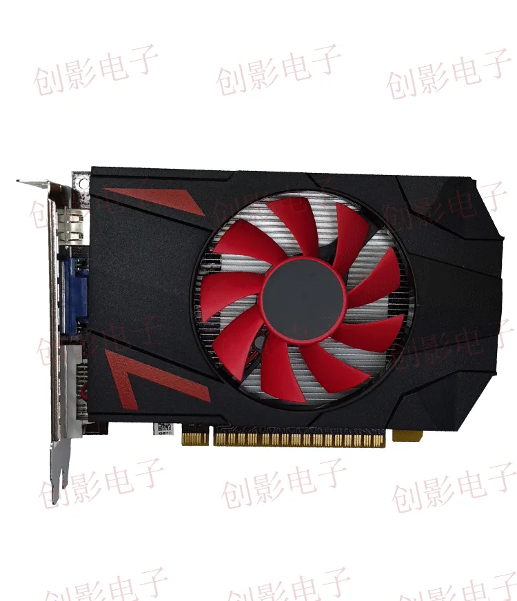 Shenzhen manufacturer wholesale graphics card HD7670 DDR5 1G independent 4G video memory free upgrade 1G HD PCI-E 14