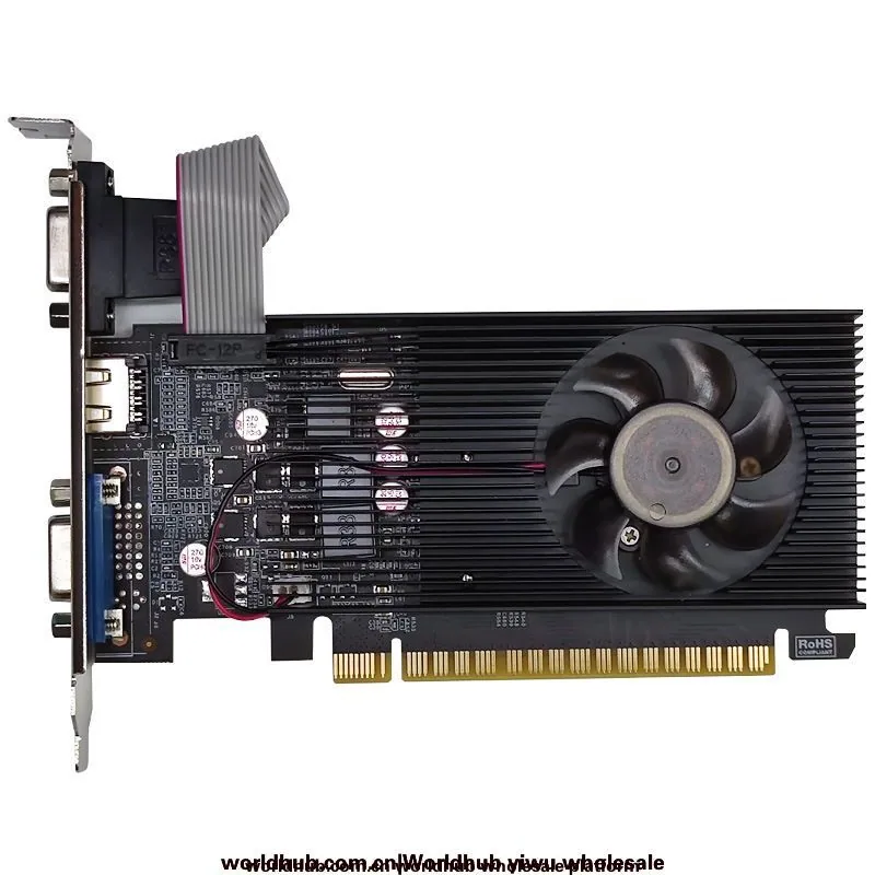 عمده فروشی جدید کارت گرافیک گسسته گیمینگ شاسی بلند GT730 DDR5 کارت گرافیک کوچک 2G کارت چاقوی نیمه قد سوپر GT630 3