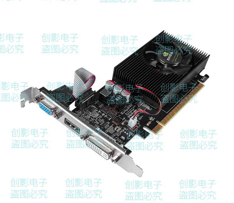 New GT220 1G Graphics Card DDR3 128bit Office Gaming Half Knife Card Discrete Graphics Card Small Chassis 220 16