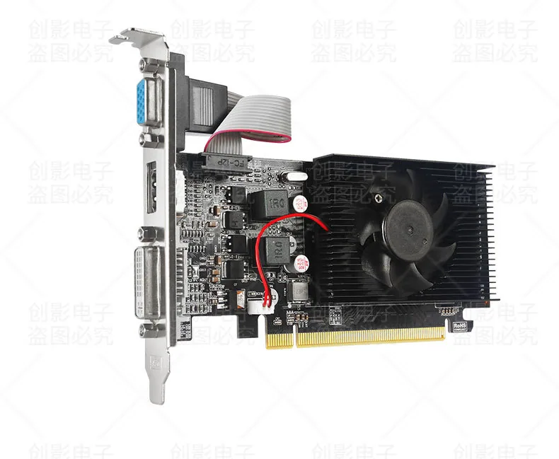 New Graphics GF9300 512M Graphics Card Small Chassis Half Height Knife Card HD Desktop PC Discrete Graphics Card 17
