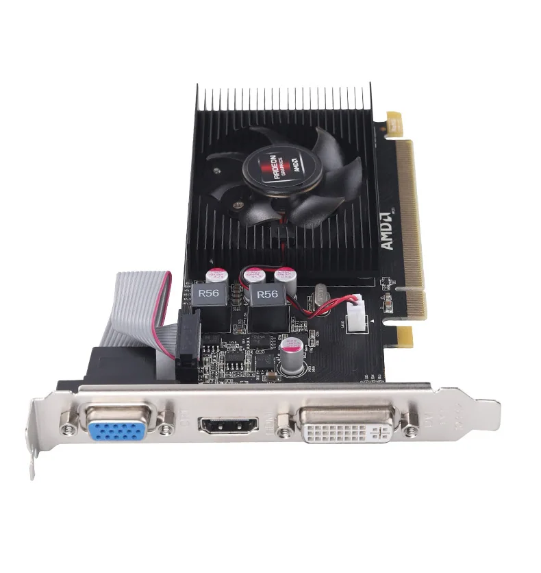 New HD7450 2GB Combat Edition D3 625/1066MHZ brand computer computer half-height discrete graphics card 2g 20