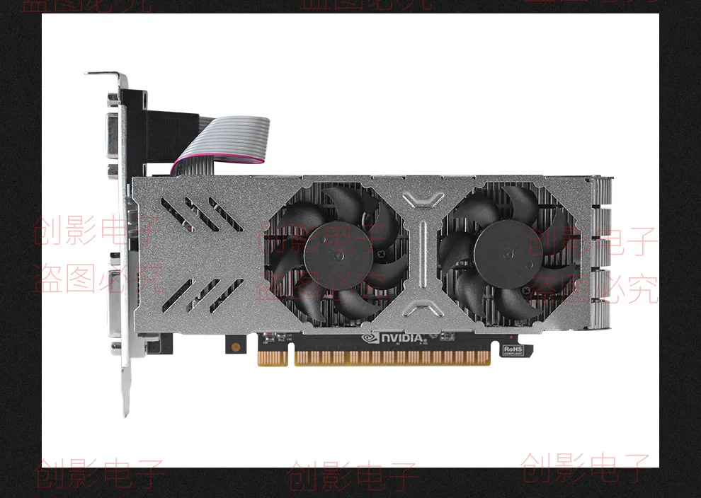 The new knife card GTX750 4G small chassis all-in-one desktop computer chicken game graphics card studio is more open 11