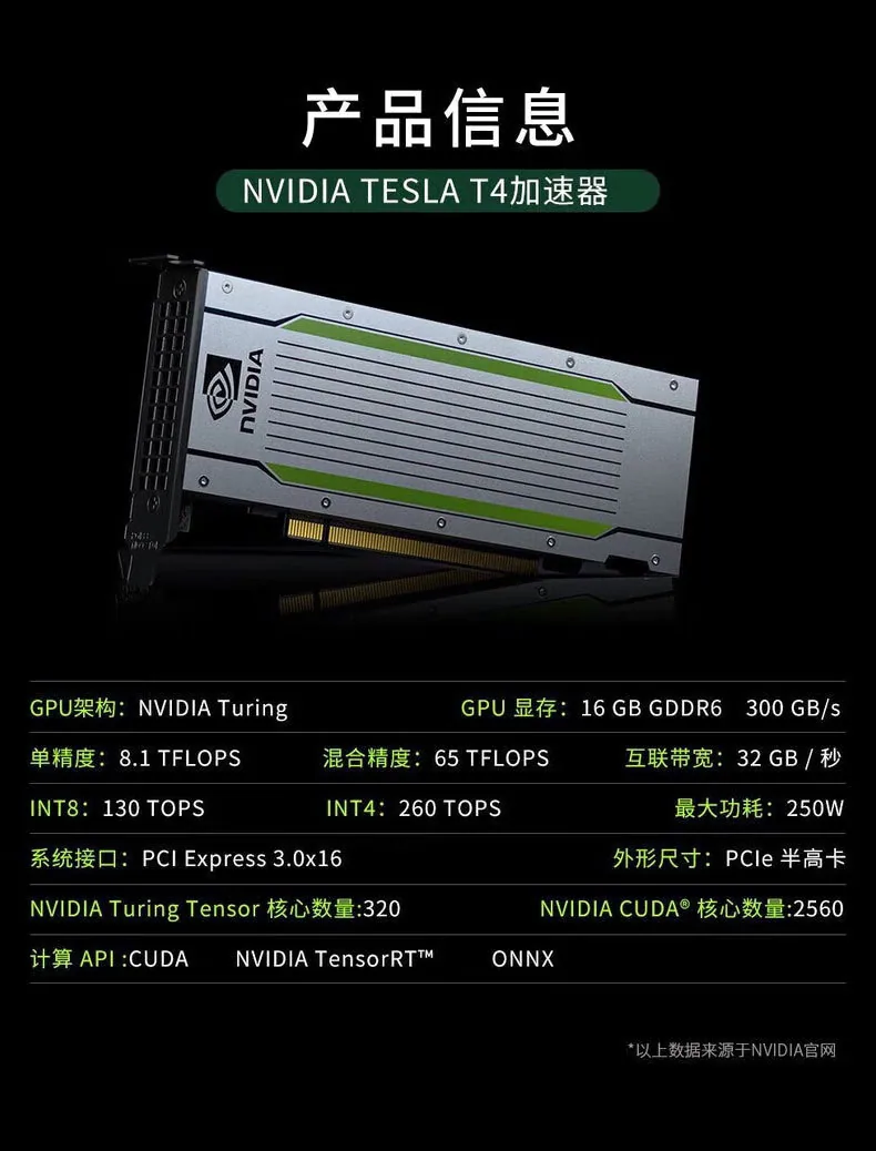NVIDIA Tesla Series A40 48G Server GPU Graphics Card 8