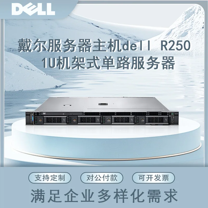 برای سرور Dell Dell Host Dell R250 1U Rackmount Single Socket Server 2