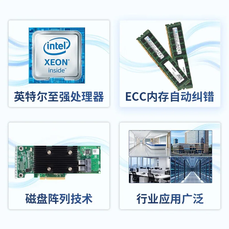برای میزبان Dell T640 Tower Server ایستگاه کاری Compute Graphics Enterprise File Storage Data File Host 4