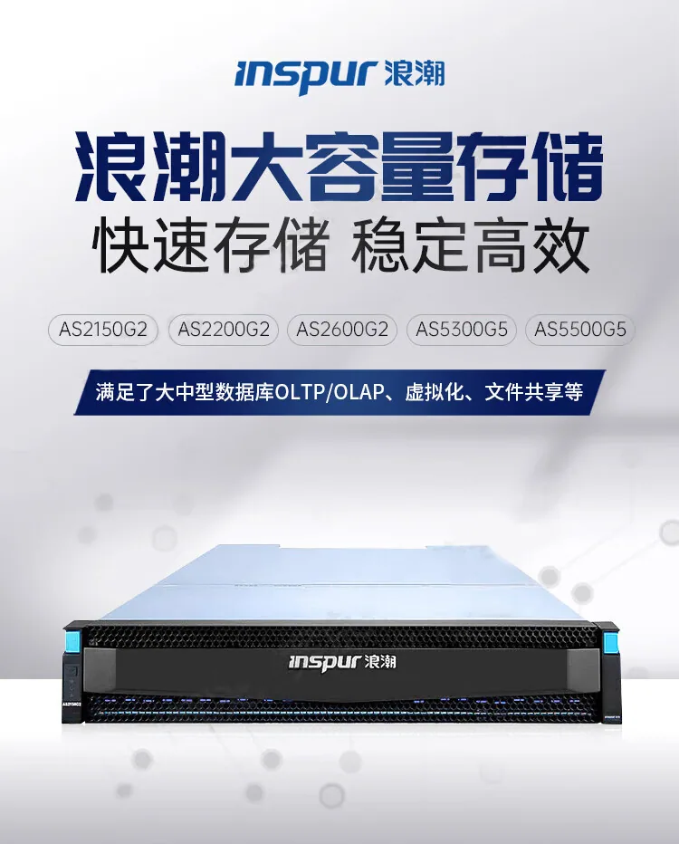 INSPUR AS2150G2 disk array storage server host disk array cabinet 9