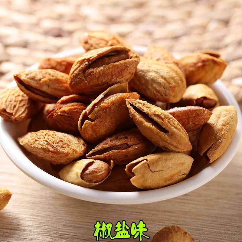 Xinjiang specialty thin-skinned almond original NP paper-skinned cooked almond Snacks nuts dried fruits bulk wholesale 3