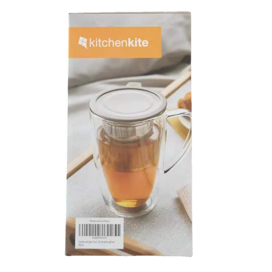 Source factory thermos cup paper box glass cup color box high windshield product gift box large discount 5