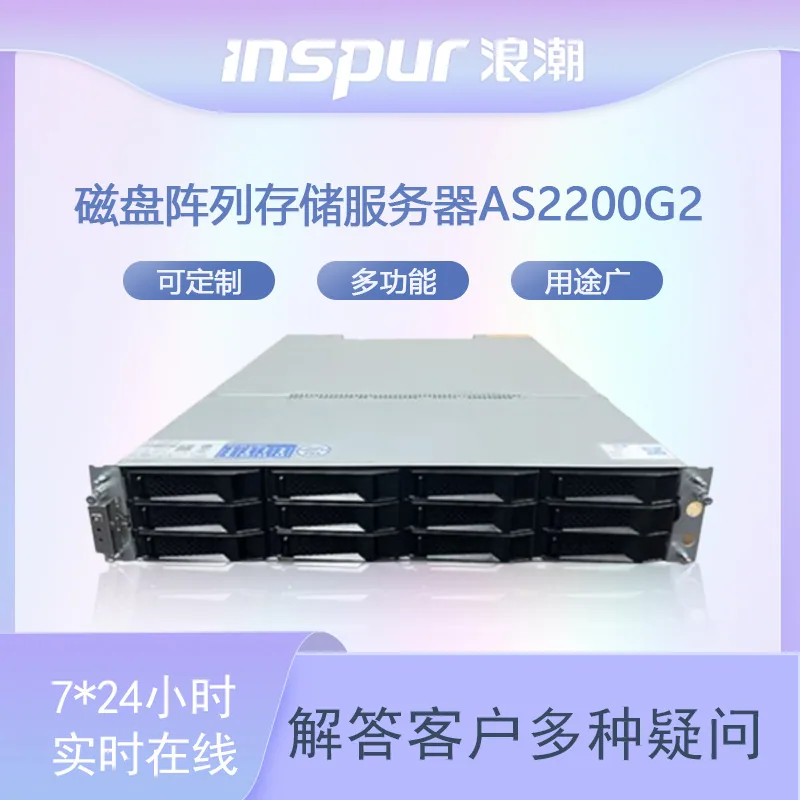 Inspur Disk Array Storage Server Host Disk Array Cabinet AS2200G2: Dual Control|32G Cache 2