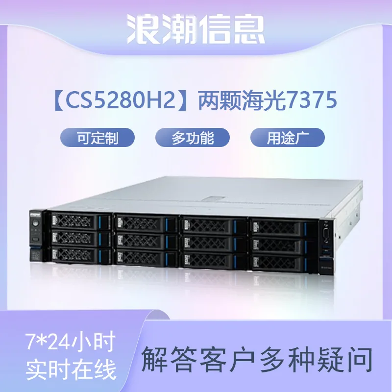 It is suitable for Inspur [CS5280H2] 2 Haiguang C86-7375 rack-mounted domestic Xinchuang servers 5