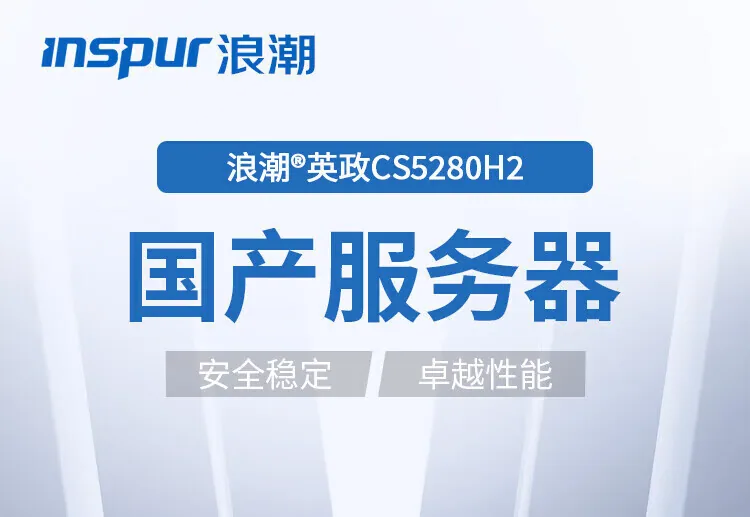 It is suitable for Inspur CS5280H2 (Haiguang 7390*2) rack server domestic independent and controllable 7