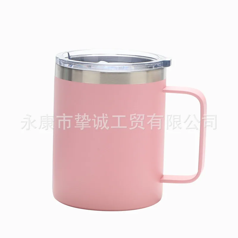12oz stainless steel mug for Amazon exclusively for thermos mug, handle mug, office mug, coffee mug, milk mug 8