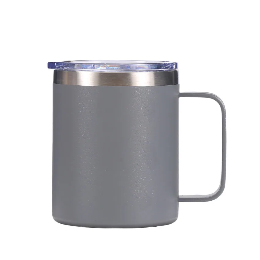 12oz stainless steel mug for Amazon exclusively for thermos mug, handle mug, office mug, coffee mug, milk mug 17