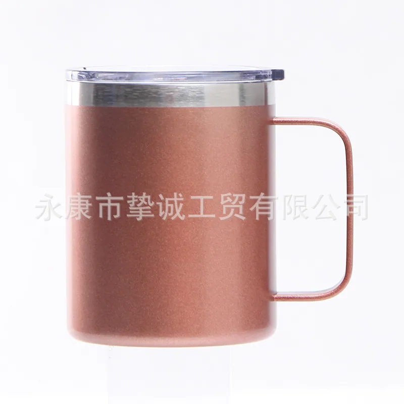 12oz stainless steel mug for Amazon exclusively for thermos mug, handle mug, office mug, coffee mug, milk mug 14