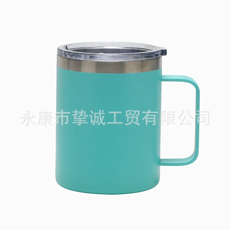 12oz stainless steel mug for Amazon exclusively for thermos mug, handle mug, office mug, coffee mug, milk mug 10