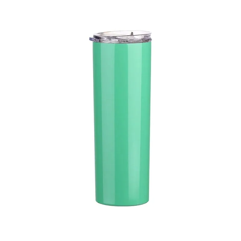 20oz stainless steel insulated and cold insulated straight cup coffee cup straw cup car water cup 22