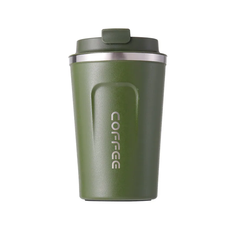 304 stainless steel coffee cup wholesale car cup fashionable vacuum coffee cup modern simple office thermos cup 4