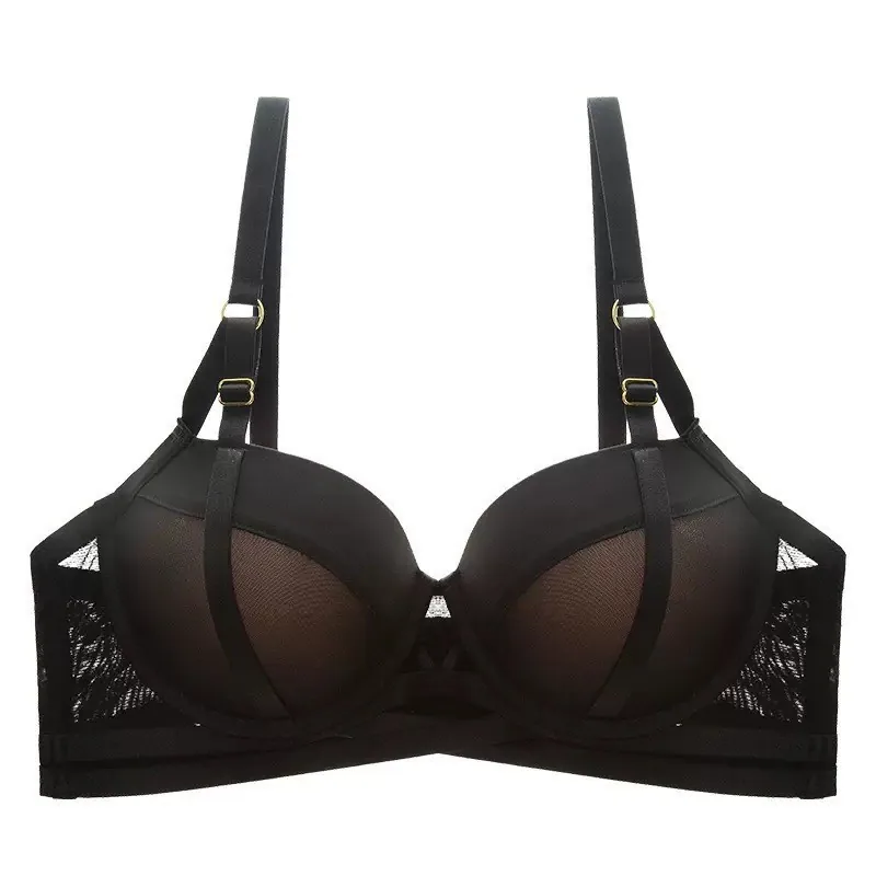 Traceless gathering underwear women's small breasts are enlarged and thickened, and the side breasts are tightened to prevent