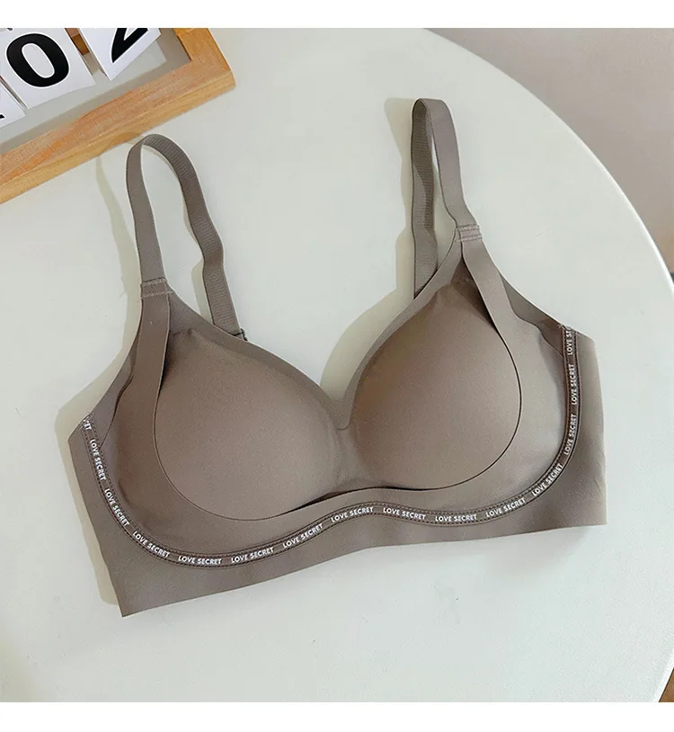 Lift seamless underwear women's underwire bra small breasts show big gathering to gather the side breasts to prevent sagging fix