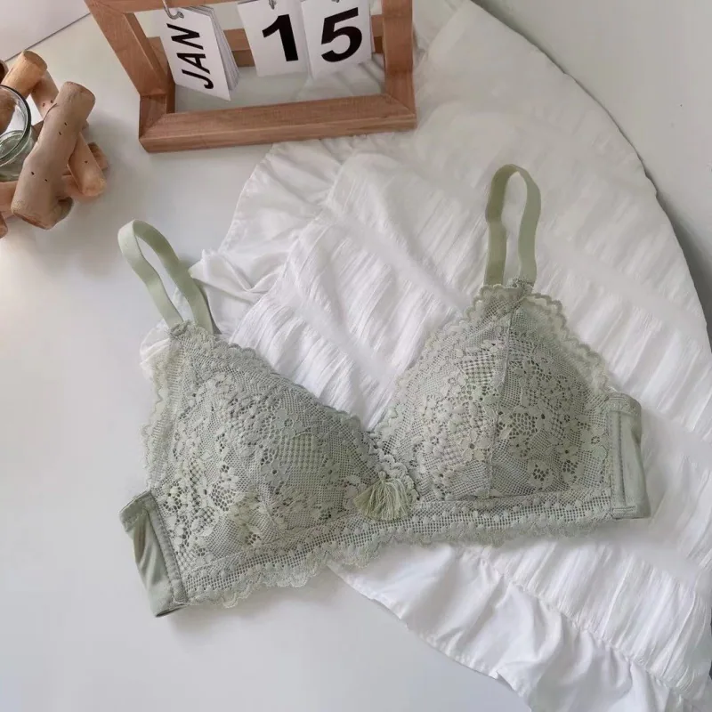 Underwear women's new small breasts gathering, anti-sagging, breast lifting, anti-expansion, student bra, big breasts, small and 3