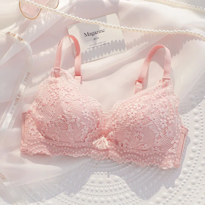 Underwear women's new small breasts gathering, anti-sagging, breast lifting, anti-expansion, student bra, big breasts, small and 6