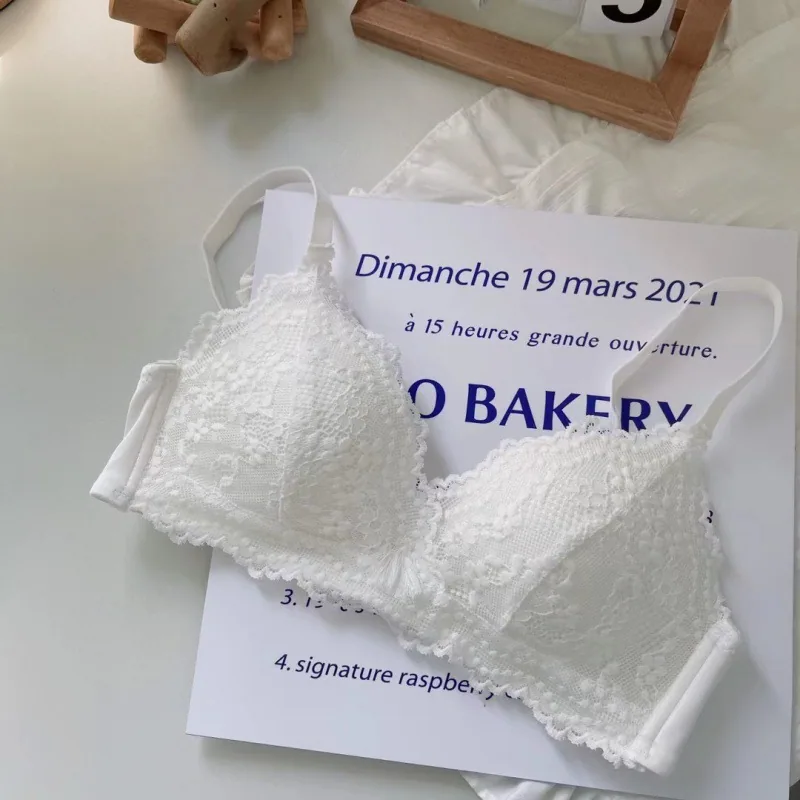 Underwear women's new small breasts gathering, anti-sagging, breast lifting, anti-expansion, student bra, big breasts, small and 2