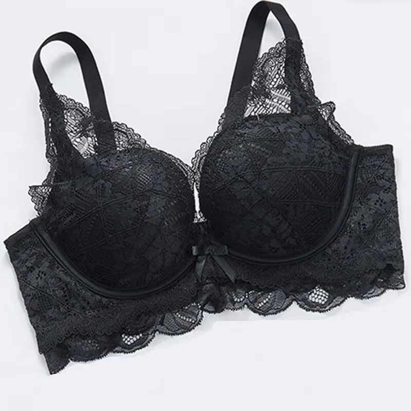 Small-breasted underwear women's comfortable gathering adjustment type retracted accessory breast support bra set