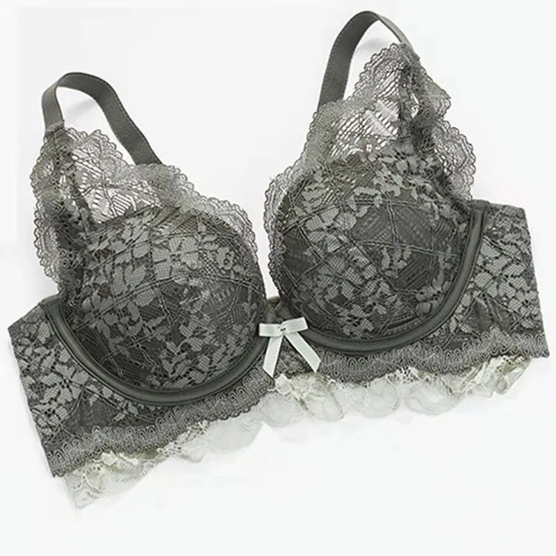 Small-breasted underwear women's comfortable gathering adjustment type retracted accessory breast support bra set 2