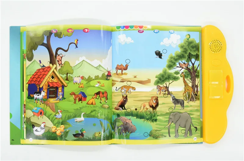In stock Russian audio e-book Russian learning machine Portable early education toy 11
