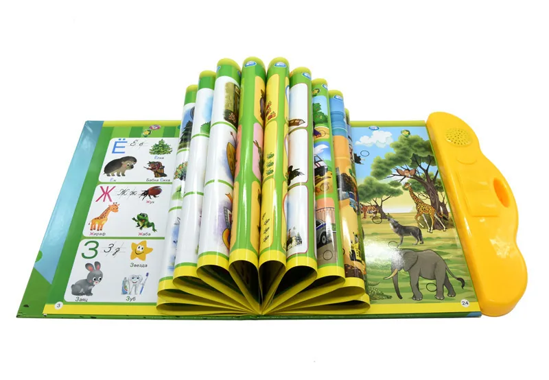 In stock Russian audio e-book Russian learning machine Portable early education toy 13