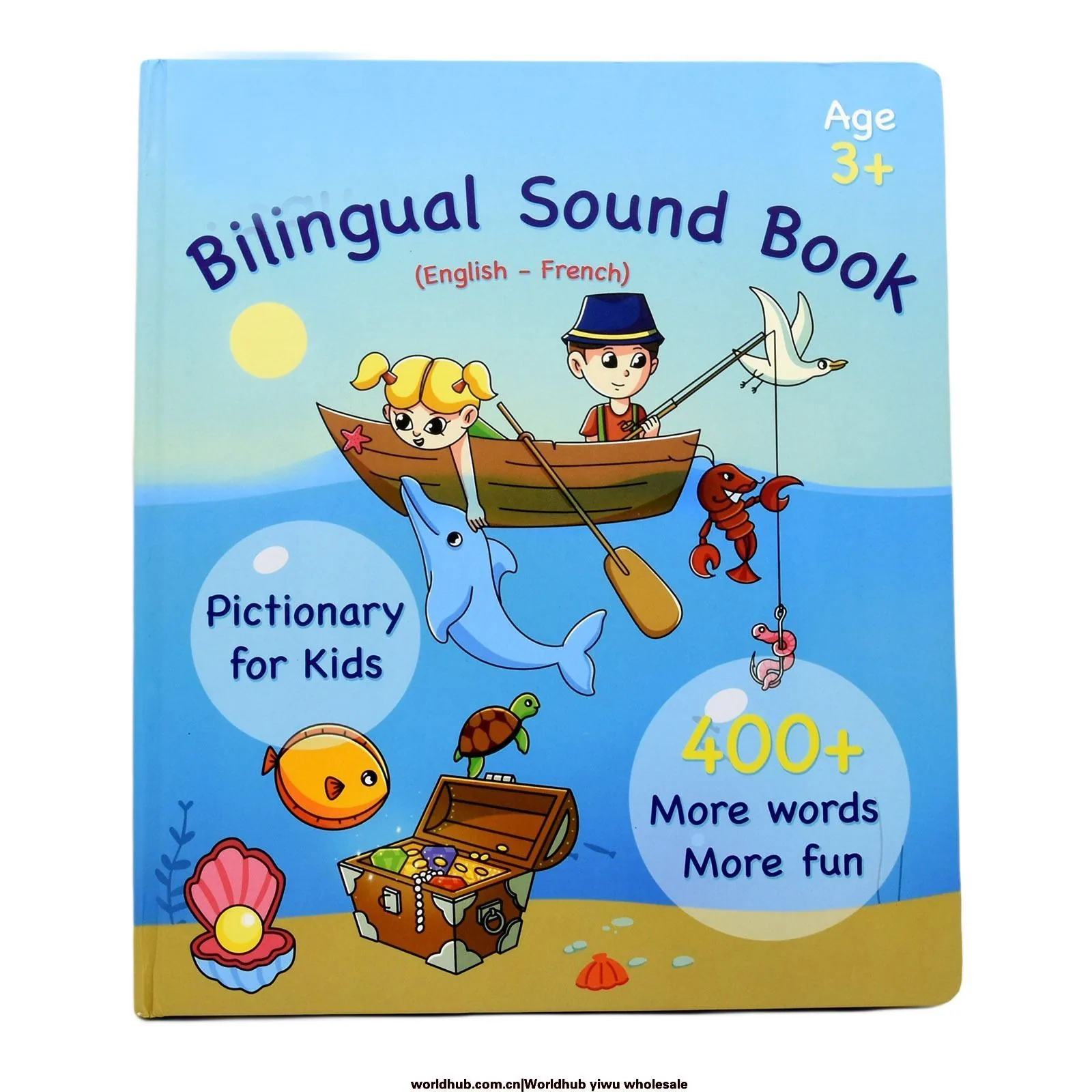 New French English Finger Point Reading Book Baby Vocalization Early Education Machine Smart Learning Toys Household Items