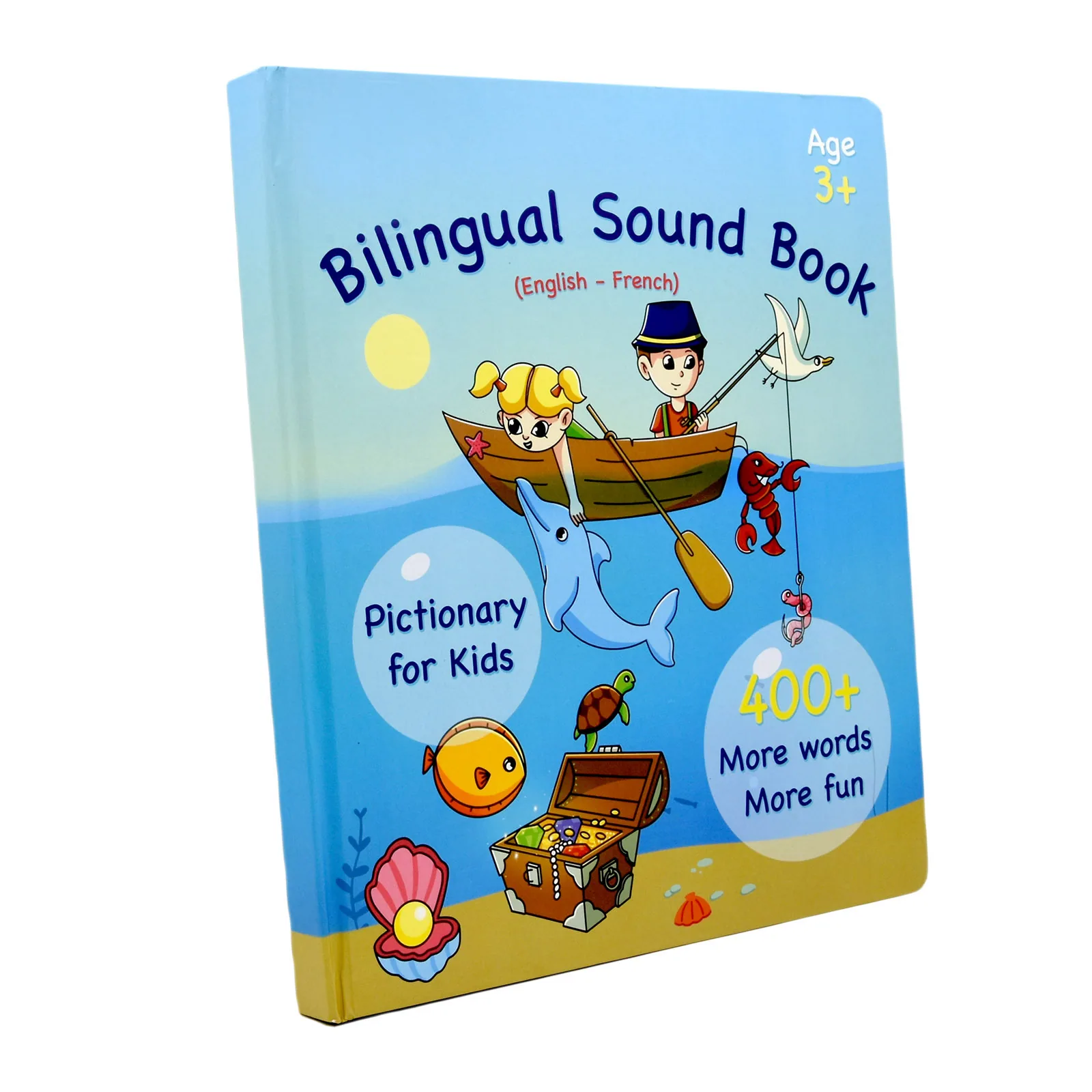 New French English Finger Point Reading Book Baby Vocalization Early Education Machine Smart Learning Toys Household Items 4