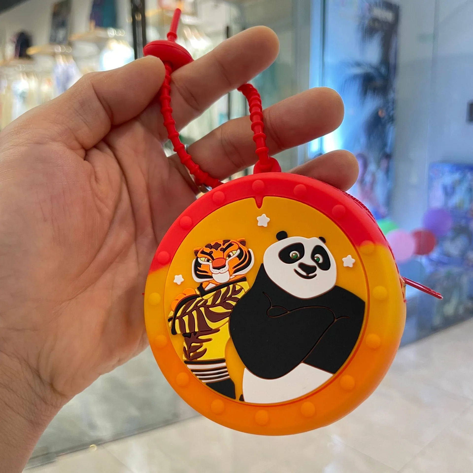 Internet celebrity cartoon cute coin purse silicone small wallet Sanrio keychain car ornament small gift wholesale 57