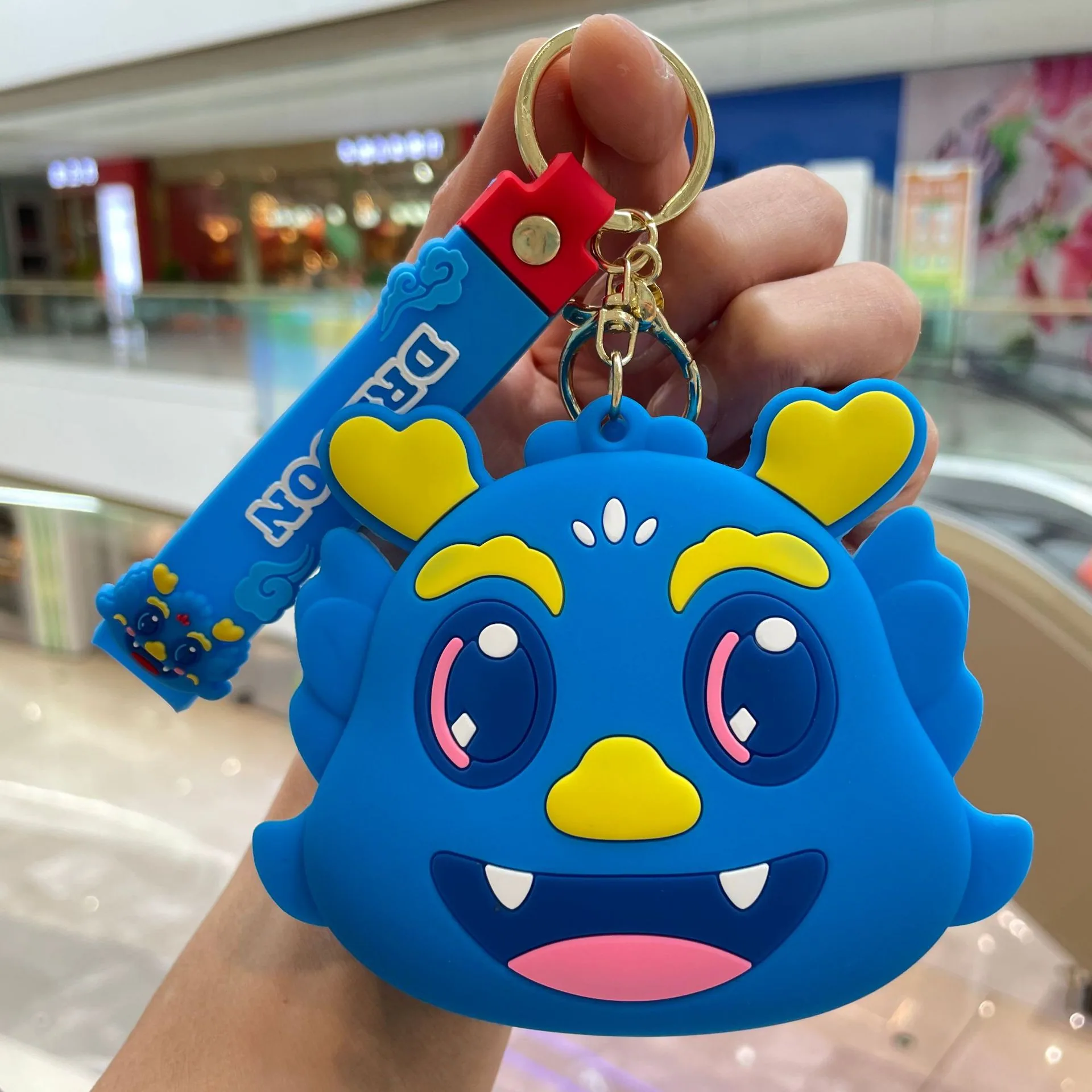 Internet celebrity cartoon cute coin purse silicone small wallet Sanrio keychain car ornament small gift wholesale 31