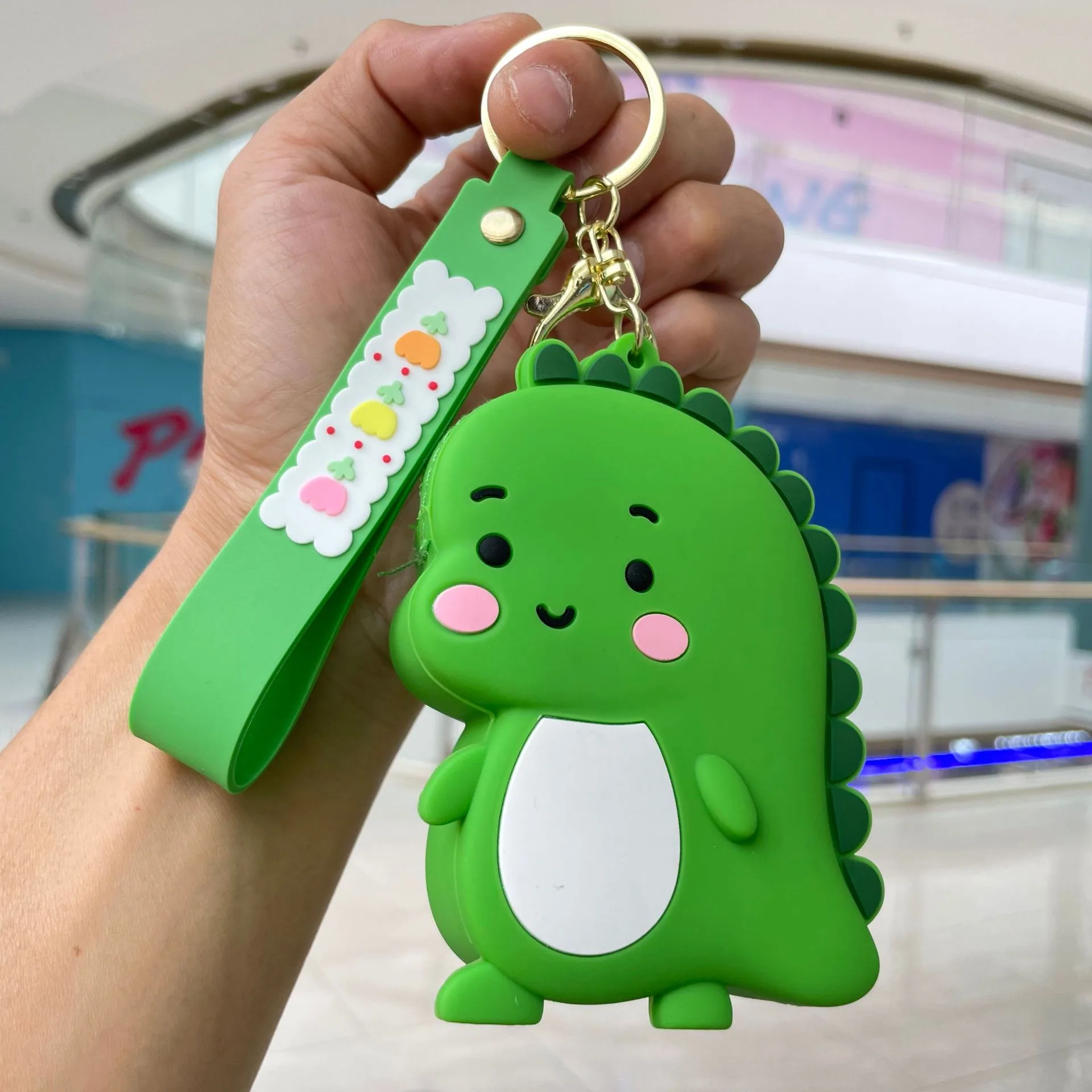 Internet celebrity cartoon cute coin purse silicone small wallet Sanrio keychain car ornament small gift wholesale 18