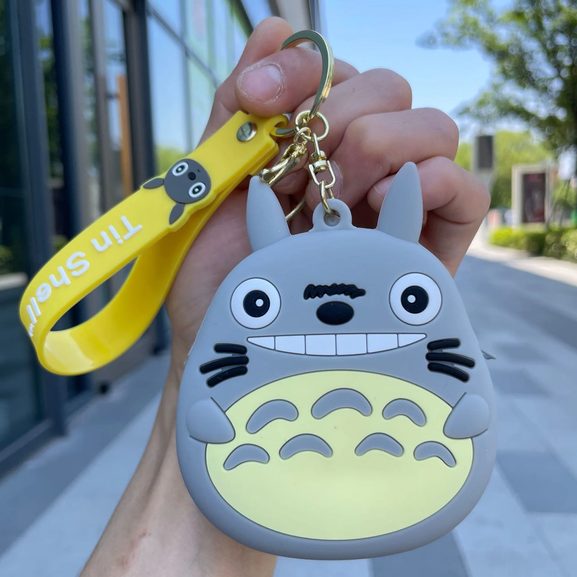 Internet celebrity cartoon cute coin purse silicone small wallet Sanrio keychain car ornament small gift wholesale 53