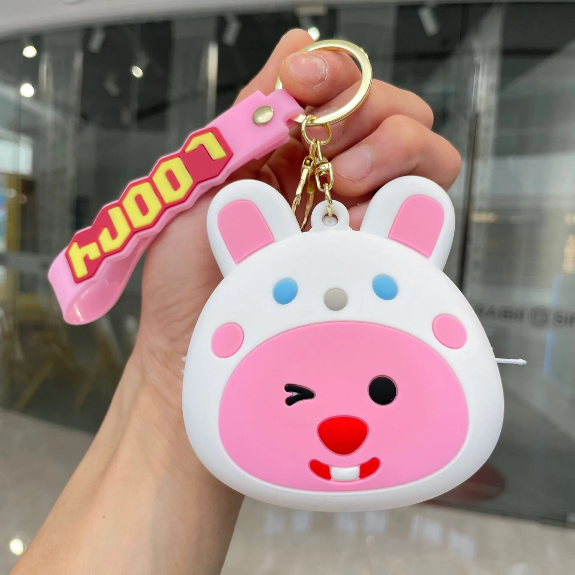 Internet celebrity cartoon cute coin purse silicone small wallet Sanrio keychain car ornament small gift wholesale 49