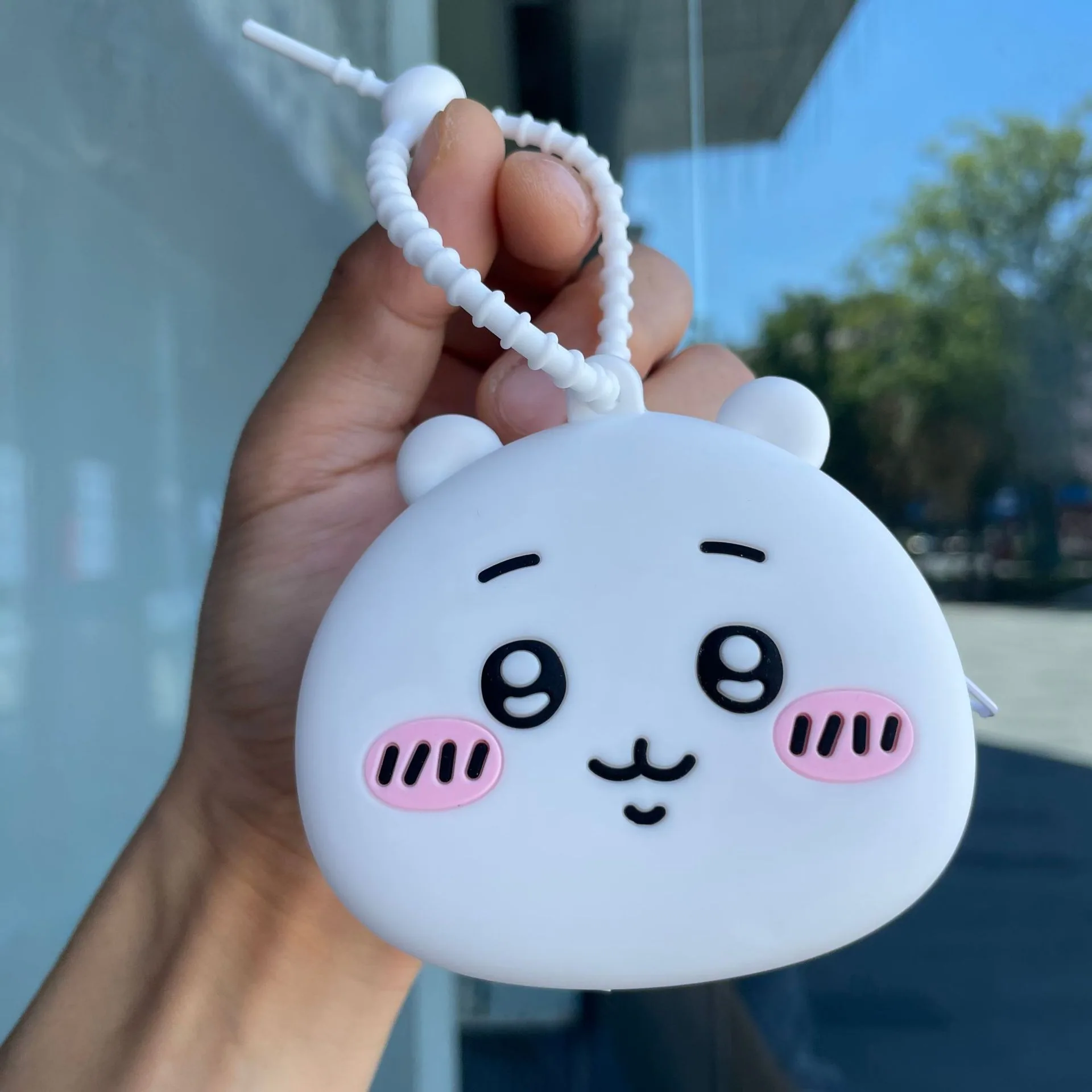 Internet celebrity cartoon cute coin purse silicone small wallet Sanrio keychain car ornament small gift wholesale 70