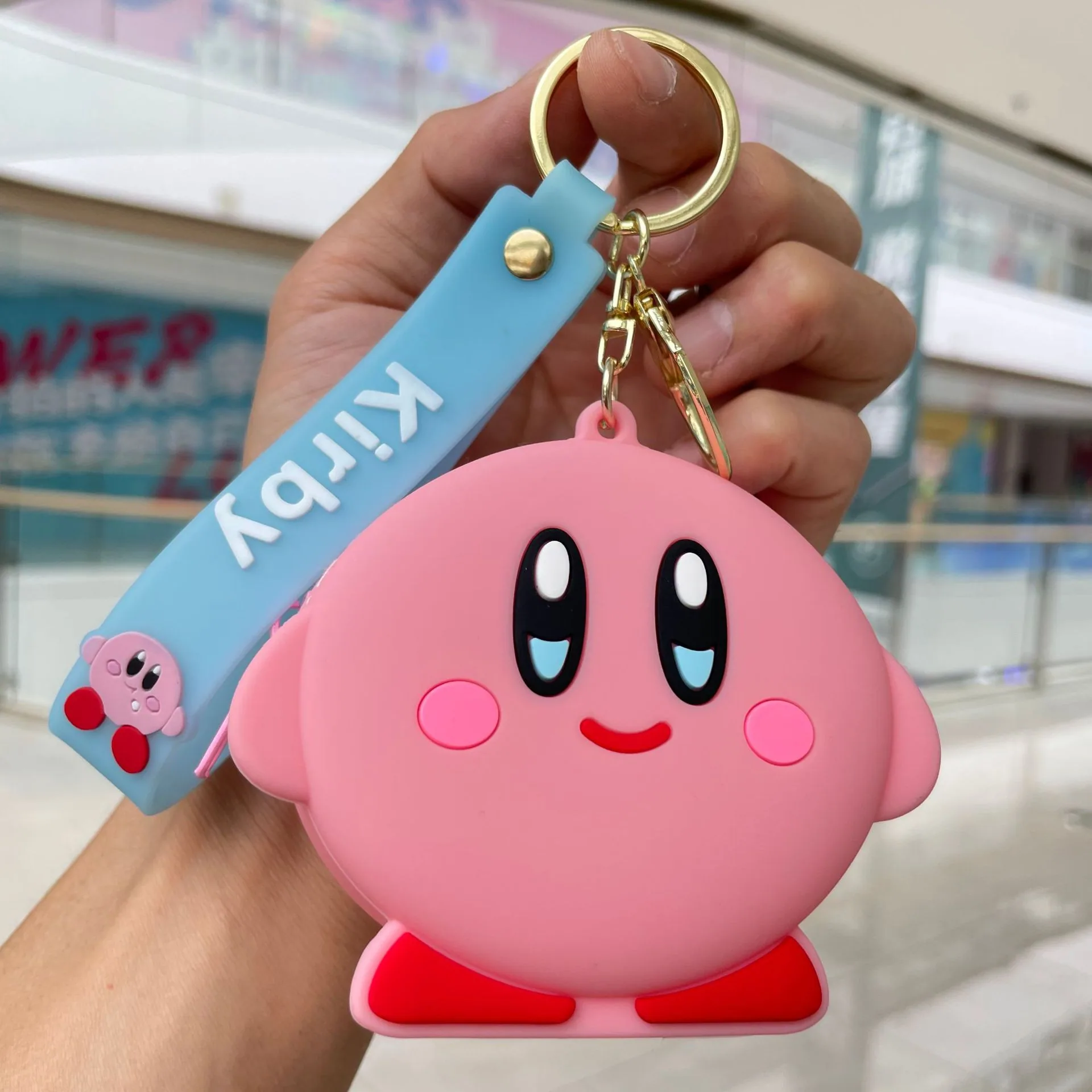 Internet celebrity cartoon cute coin purse silicone small wallet Sanrio keychain car ornament small gift wholesale 23